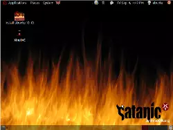 Ubuntu Satanic Edition
