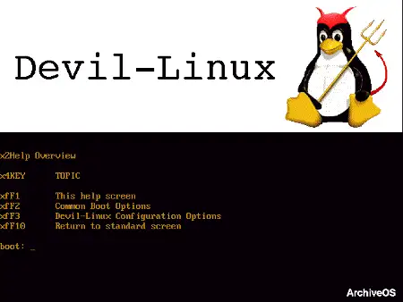 devil linux